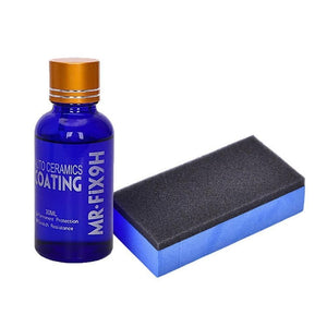 TRATTAMENTO CERAMICA LIQUIDA NANOTECNOLOGIA AUTO MOTO POLISH 9HMR-FIX