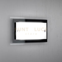 TRAY APPLIQUE PICCOLA 1 LUCE NERA 1087-AP-NE