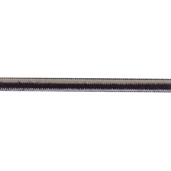 TRECCIA ELASTICA NERA � MM.6  MT100