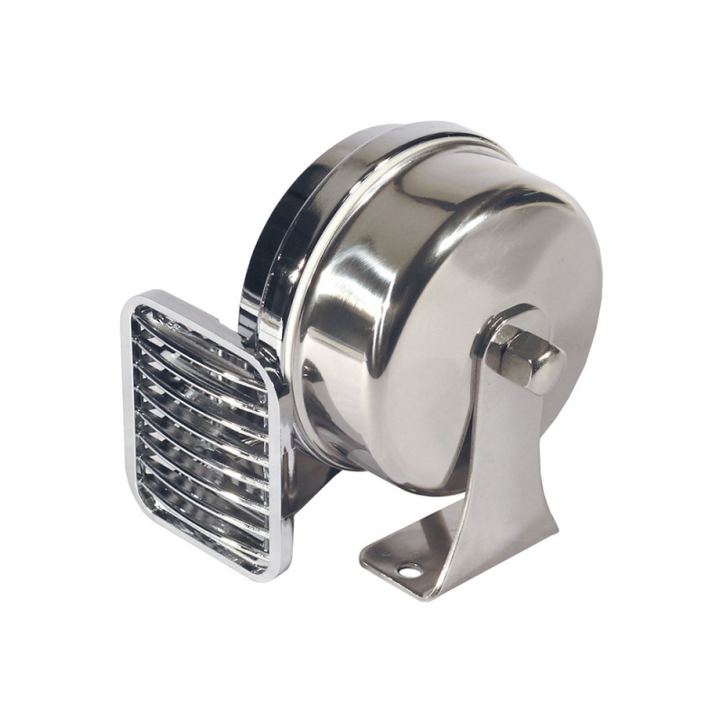 TROMBA SINGOLA CROMATA 12V.