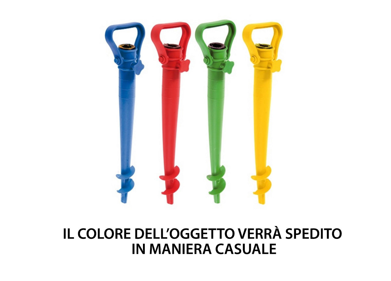 Trivella Picchetto Per Ombrellone Spiaggia Sicurezza Ancoraggio Sabbia Giarre