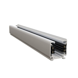 Binario Moderno Busbar Trunkings Trinity Alluminio Bianco 2M