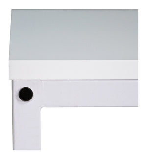 Tavolino da salotto, tavolino da caffè mod. Adam - Colore: Bianco - TS08AD