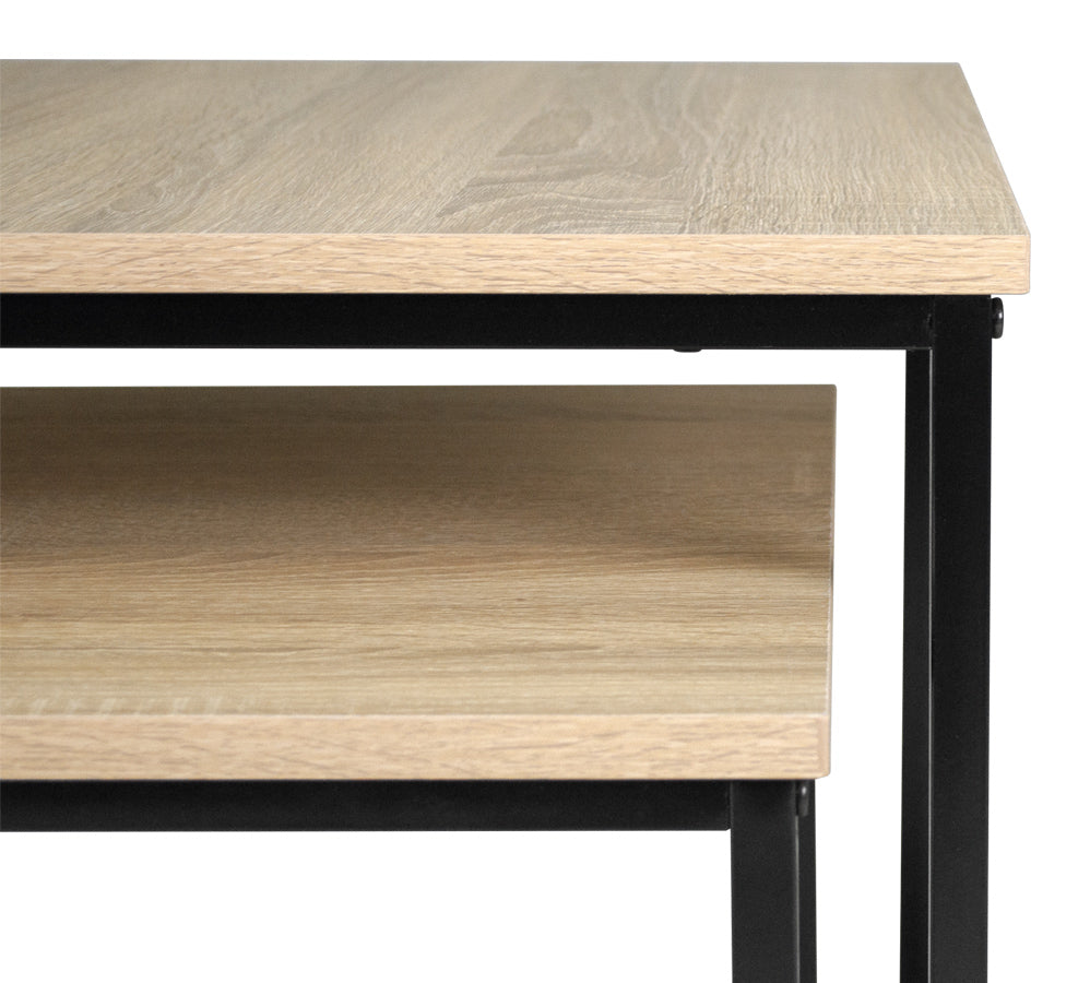 Tavolini da salotto sovrapponibili, tavolini da divano - Double - TS10DO