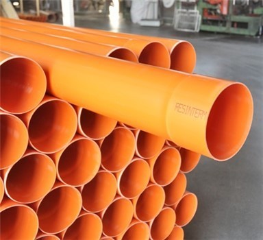 TUBO PVC 60 MT 3 ARANCIO