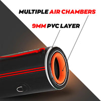 Turner 420 - Gommone Tender Gonfiabile 4,2m per 5+1 Persone con Remi e Accessori Fondo in Legno Sintetico Nero