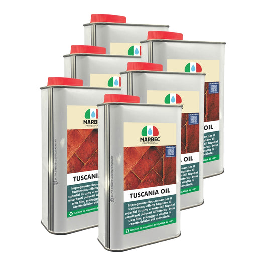 Trattamento cotto TUSCANIA OIL   1LTx6Pz