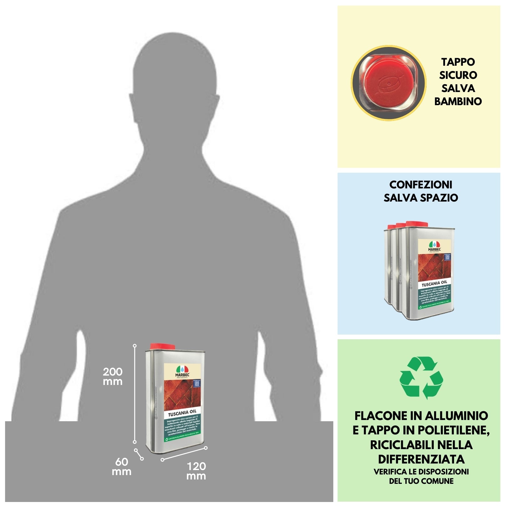 Trattamento cotto TUSCANIA OIL   1LT