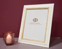 Cornice Line White Glam Cm 27.3X1.8X32.5 (Misura Interna Cm 20X25)