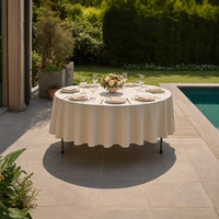 Tavolo rotondo da giardino pieghevole con diametro 160 cm