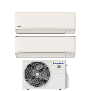 Condizionatore Panasonic Dual Split Inverter serie TZ 9+9 con CU-2Z50TBE R-32 Wi-Fi Integrato 9000+9000