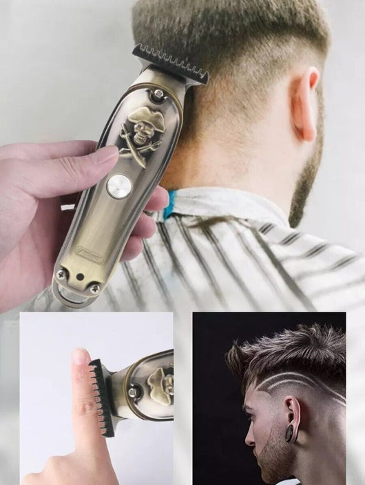 Taglia capelli Tagliacapelli Rasoio elettrico regola barba 3 pettini  USB Q-TF52