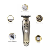 Taglia capelli Tagliacapelli Rasoio elettrico regola barba 3 pettini  USB Q-TF52