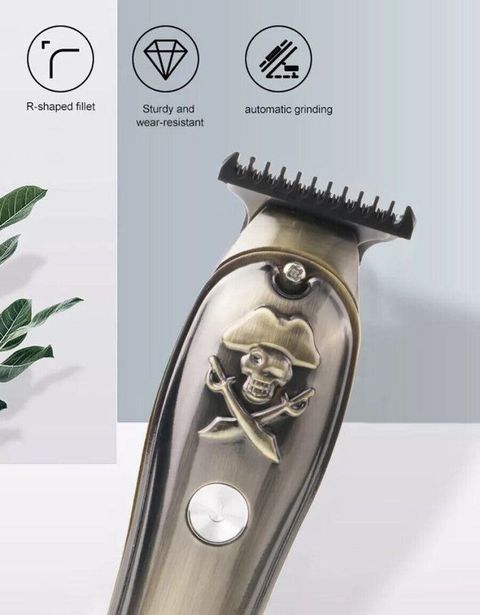 Taglia capelli Tagliacapelli Rasoio elettrico regola barba 3 pettini  USB Q-TF52