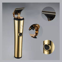 Tagliacapelli Rasoio elettrico regola barba stile vintage 6 pettini USB Q-TF202