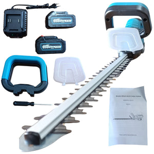 Tagliasiepi a batteria taglia siepi tosasiepi 2 batterie 198V 6AH lama da 50cm