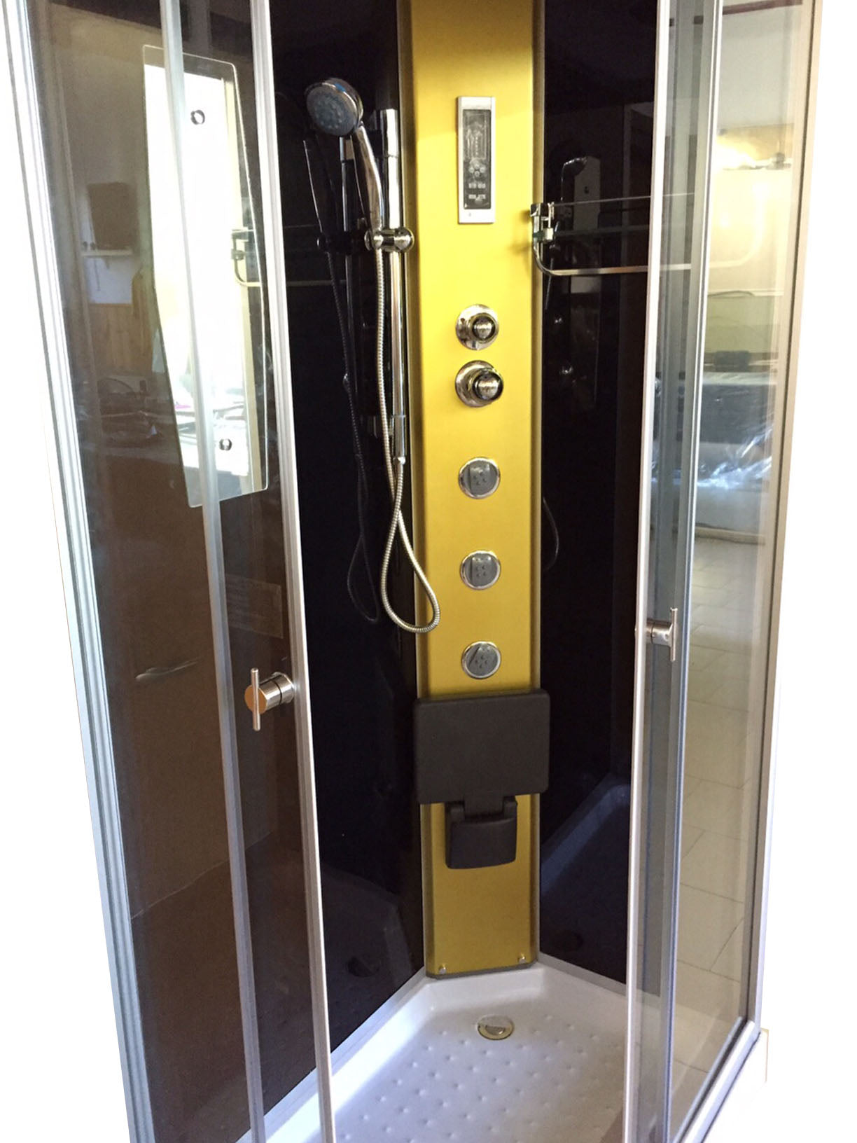 Cabina doccia idromassaggio 100 x 70 cm - Taormina