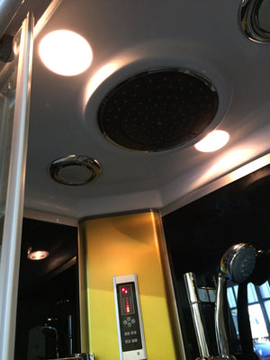 Cabina doccia idromassaggio 100 x 70 cm - Taormina