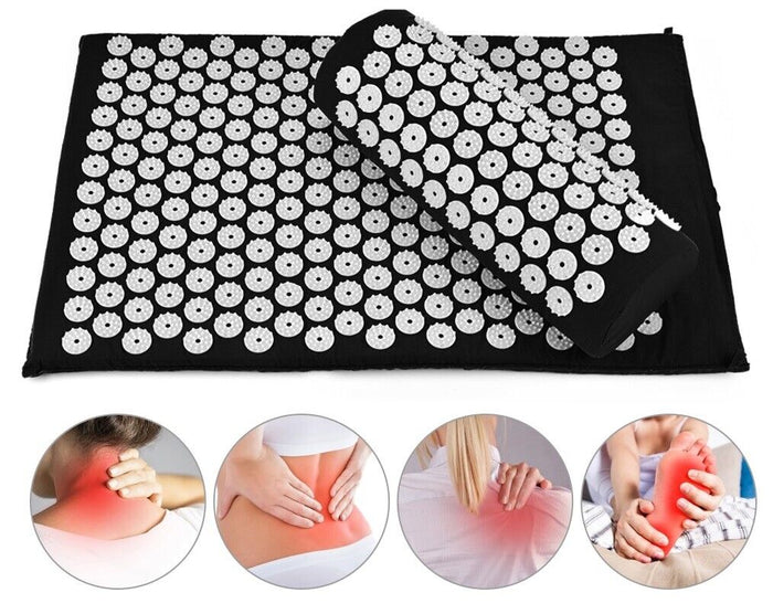 Tappetino agopressione agopuntura tappeto chiodato fitness yoga 60 x 40CM