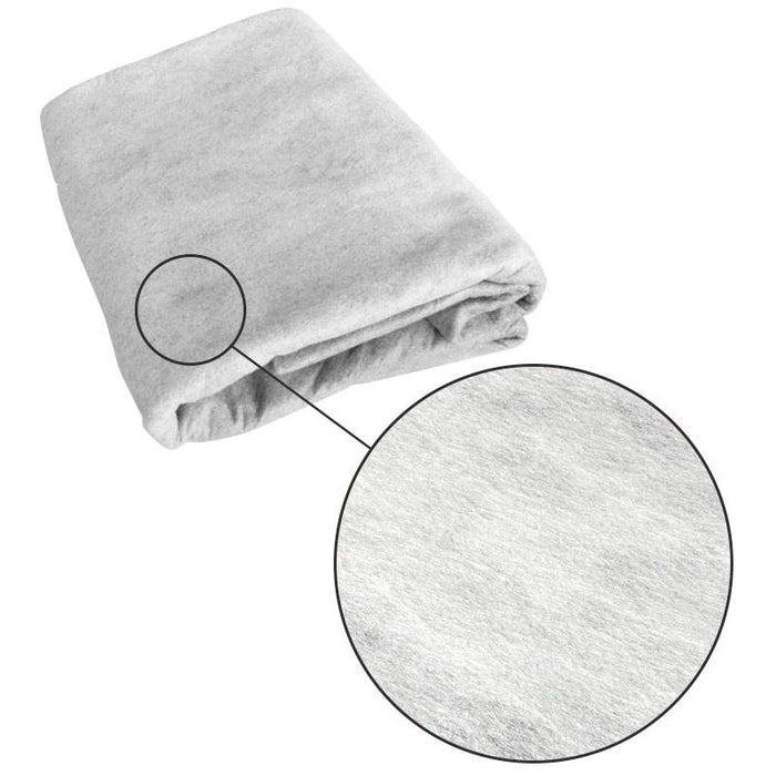 Tappeto Protettivo In Feltro Antimuffa 200 G/m² - 4,80 X 4,80 M, Per Fondo Piscina