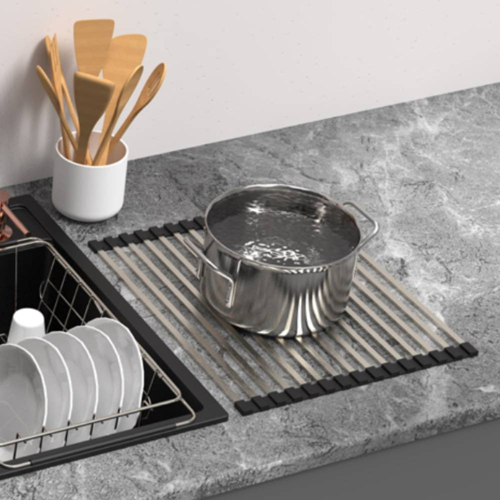 Tappettino scolapiatti avvolgibile FM001 per lavello