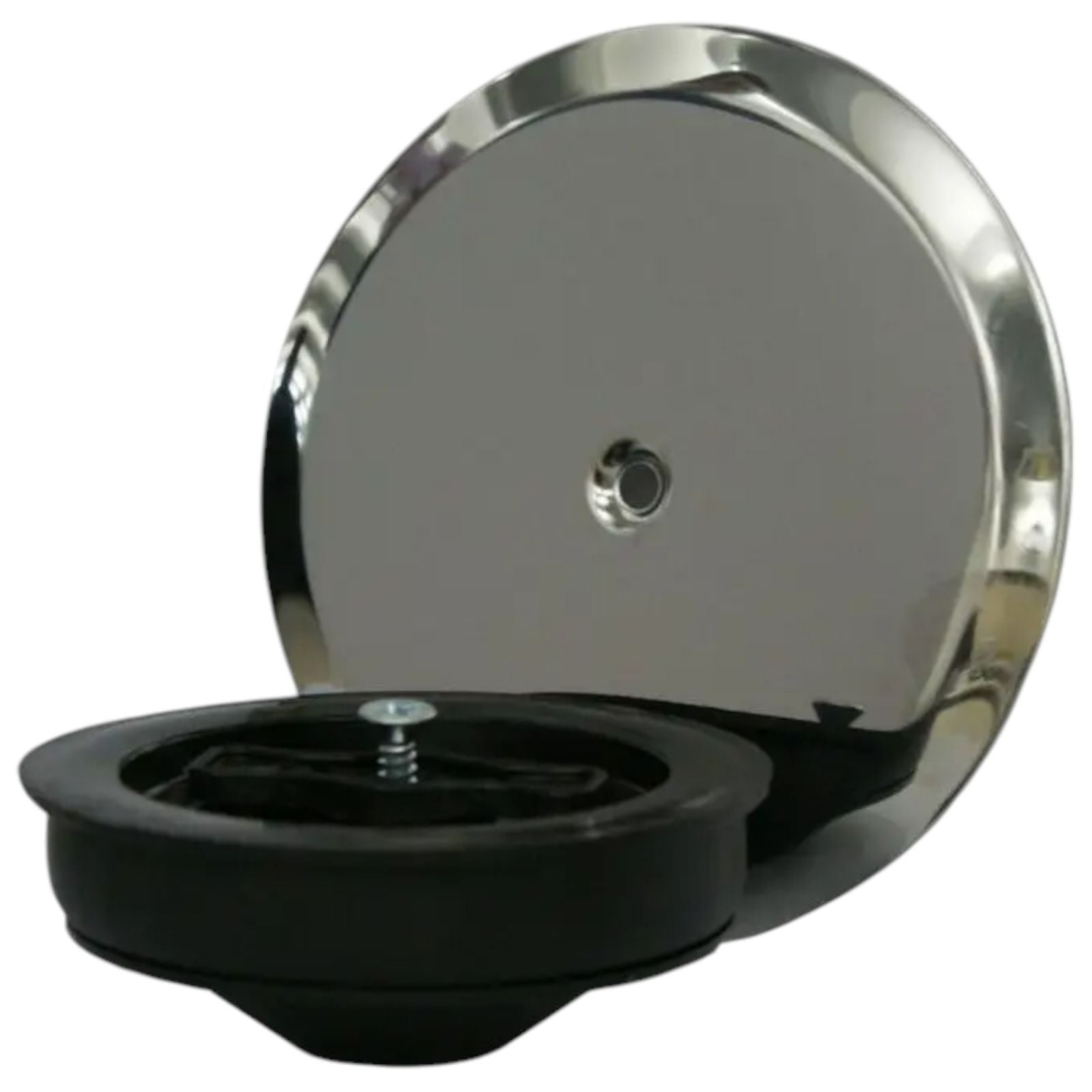 Tappo per scarico WC ad ESPANSIONE Inox diametro 100 sifone a pavimento pozzetto