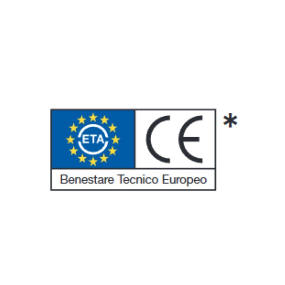 Tassello SRV006L in acciaio Ø10 vite TE 8.8 M6/80 Made in Italy