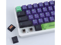 Tasti Mecha 135 Viola Cherry Compatibile con Tastiere Meccaniche Cherry MX Layout US Stile Giapponese