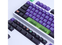 Tasti Mecha 135 Viola Cherry Compatibile con Tastiere Meccaniche Cherry MX Layout US Stile Giapponese