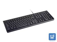 Tastiera PC Italiana Kensington con Tastierino Numerico Resistente all'Acqua con Cavo USB