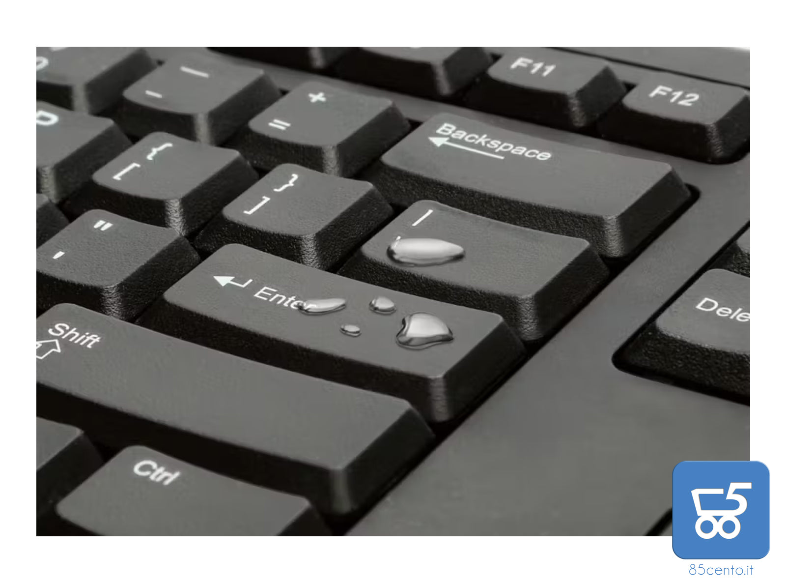 Tastiera PC Italiana Kensington con Tastierino Numerico Resistente all'Acqua con Cavo USB