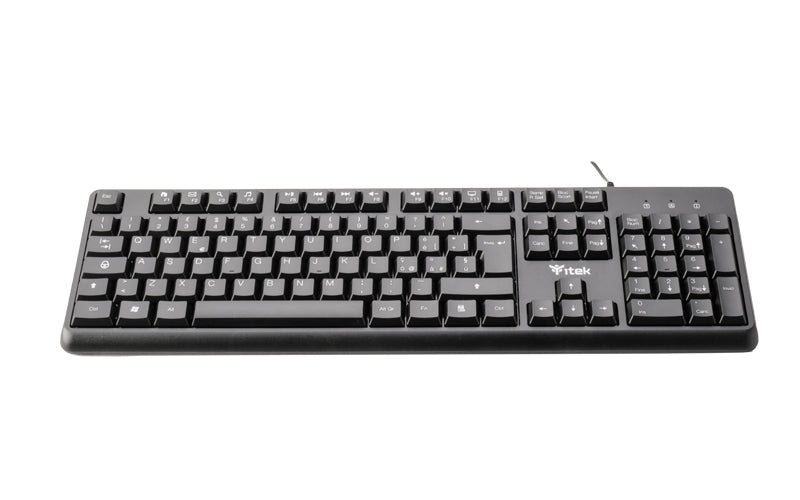Tastiera iTek DGT C01 - USB- 105 tasti- cavo 1.5m