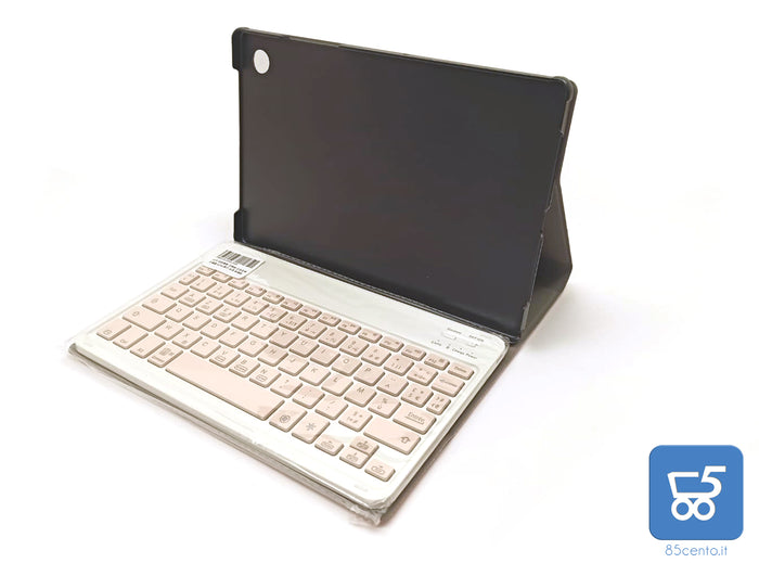 Tastiera wireless magnetica con cover portatile per samsung galaxy A8 layout Francese qwerty