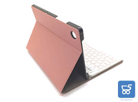 Tastiera wireless magnetica con cover portatile per samsung galaxy A8 layout Francese qwerty