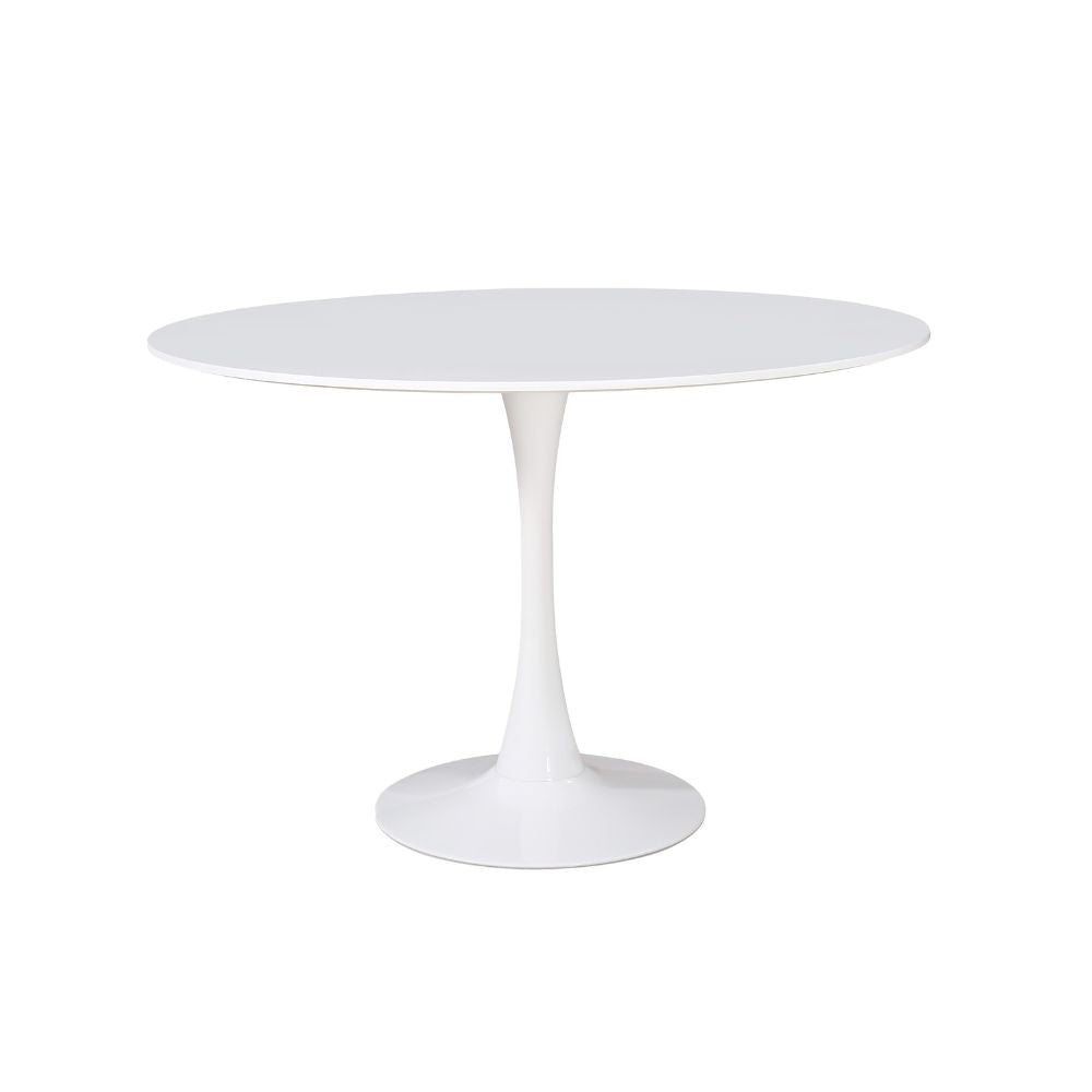 Tavolo Derek colore bianco opaco 120x73 H