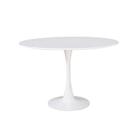 Tavolo Derek colore bianco opaco 120x73 H