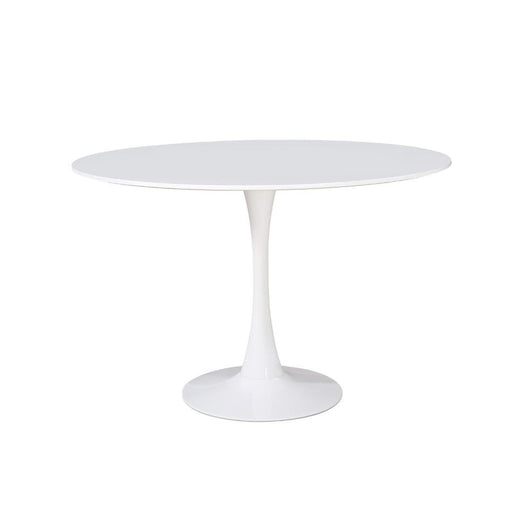 Tavolo Derek colore bianco opaco 120x73 H