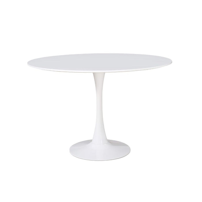 Tavolo Derek colore bianco opaco 120x73 H