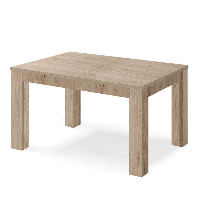 Tavolo allungabile da pranzo 130x90 fino a 250 cm Rovere Derbymodello BRIO MADE IN ITALY design moderno ideale per cucina, soggiorno e sala da pranzo