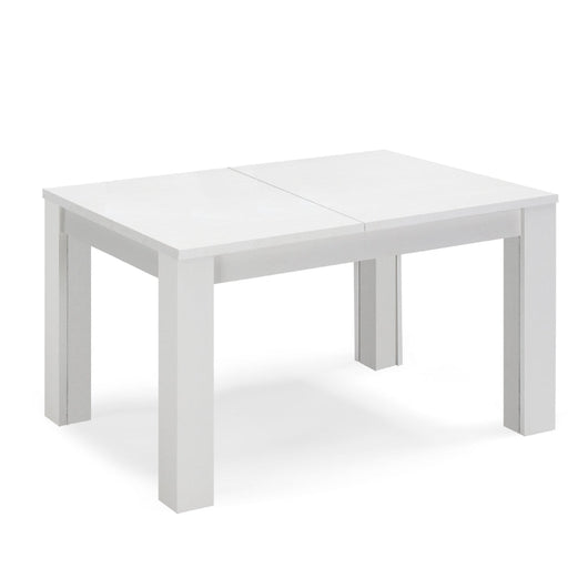 Tavolo allungabile da pranzo 160x90 fino a 320 cm Bianco modello BRIO MADE IN ITALY design moderno ideale per cucina, soggiorno e sala da pranzo