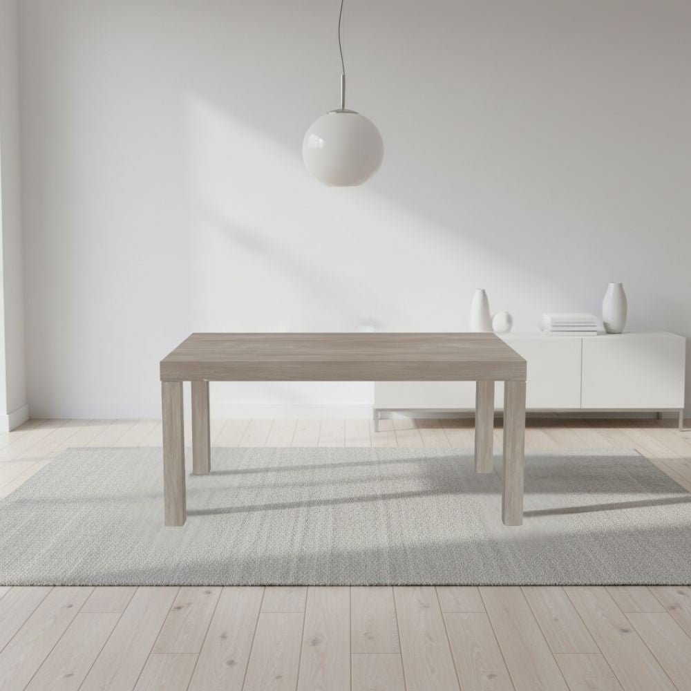 Tavolo Imab piana T08 in larice voyager con 4 allunghe 160x90x74.6 H cm.