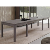 Tavolo Super4 160x90 allungabile a 320 cm cemento