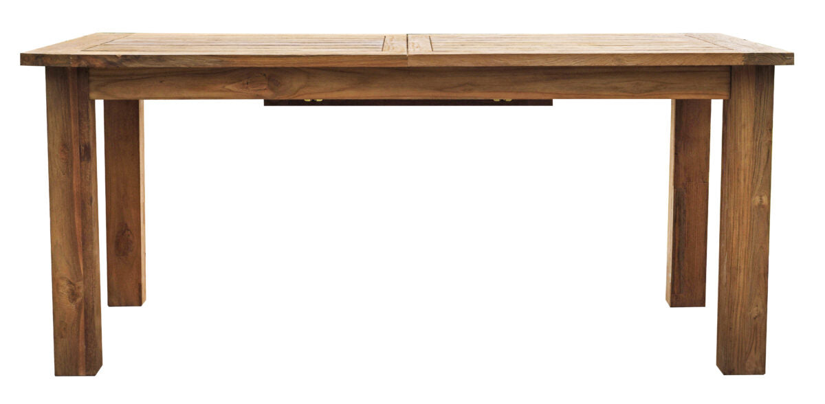 Tavolo allungabile Sumatra 180-250x100x77cm in teak riciclato