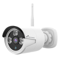 Telecamera Bullet WiFi Nivian Compatibile NV-KIT830W-4CAM 3 Mpx