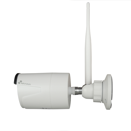 Telecamera Bullet WiFi Nivian Compatibile NV-KIT830W-4CAM 3 Mpx