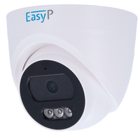 Telecamera Dome Turret IP 2MP POE EASY-P 2 Mpx Microfono Audio