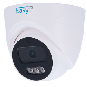 Telecamera Dome Turret IP 2MP POE EASY-P 2 Mpx Microfono Audio