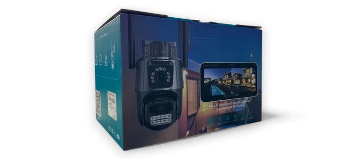 Telecamera Speed Dome IP Ptz  3 Obbiettivi Analisi Video App Icsee IP66