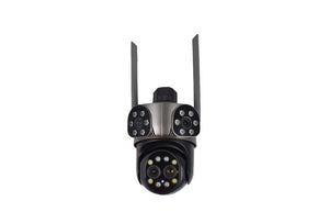 Telecamera Speed Dome IP Ptz 8 mpx 4 Obbiettivi Analisi Intelligente Zoom 10x IP66
