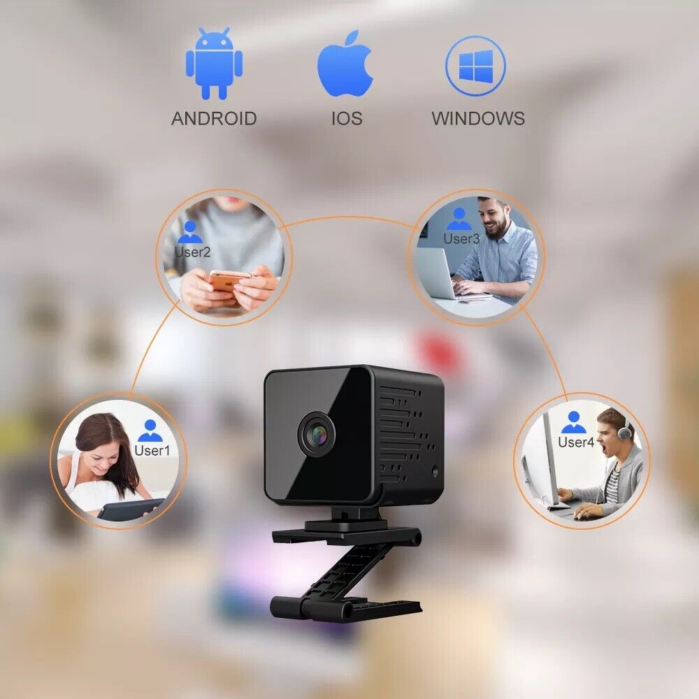 Telecamera Spia Microcamera IP WiFi Nascosta HD Micro Camera Mini Spy Cam 37248